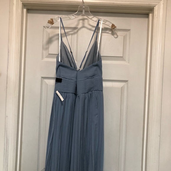 🆕Lulu’s pretty👗slate blue color💙Size LARGE 🆕 - Picture 6 of 9